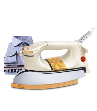 Anex AG-2079B Deluxe Dry Iron - 1000 Watts - White