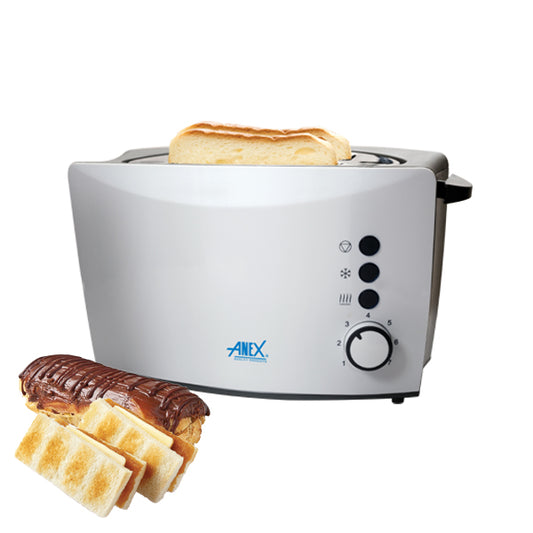 Anex AG-3003 Pop-up Toaster, Slice Toaster – 930W